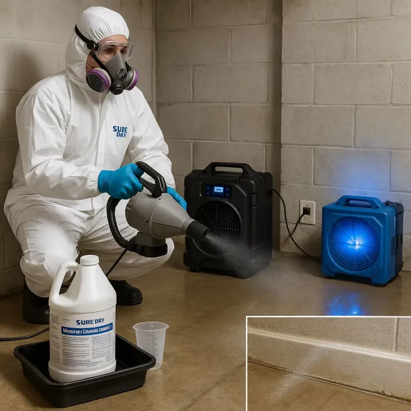 Sanitization and Odor Removal process in Collinsville, AL