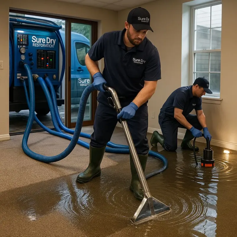 Water Extraction and Removal process in Collinsville, AL